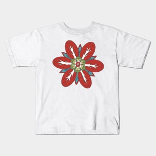 Kopie von Kopie von Kopie von Kopie von Kopie von Kopie von Kopie von Kopie von colorful circles | green and coral Kids T-Shirt